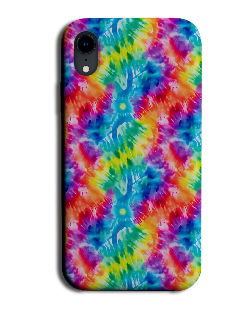 Colourful Drip Dry Tie Dye Effect Phone Case Cover Tye Die Colours Rainbow CL29