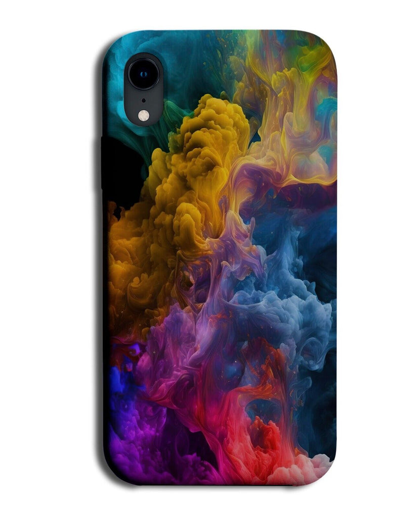 Multicoloured Smokey Screen Phone Case Cover Smoke Multicolour Effect Look P307D