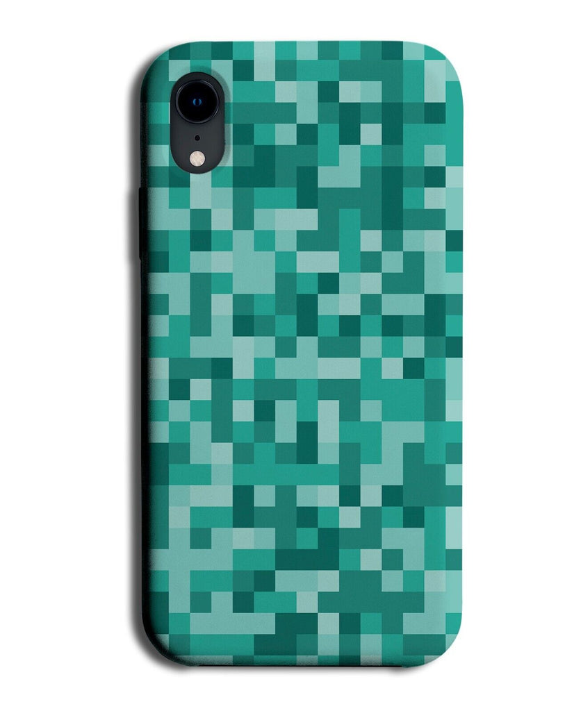 Mint Green Mosaics Shapes Phone Case Cover Mosaic Tiling Shapes Squares CF05