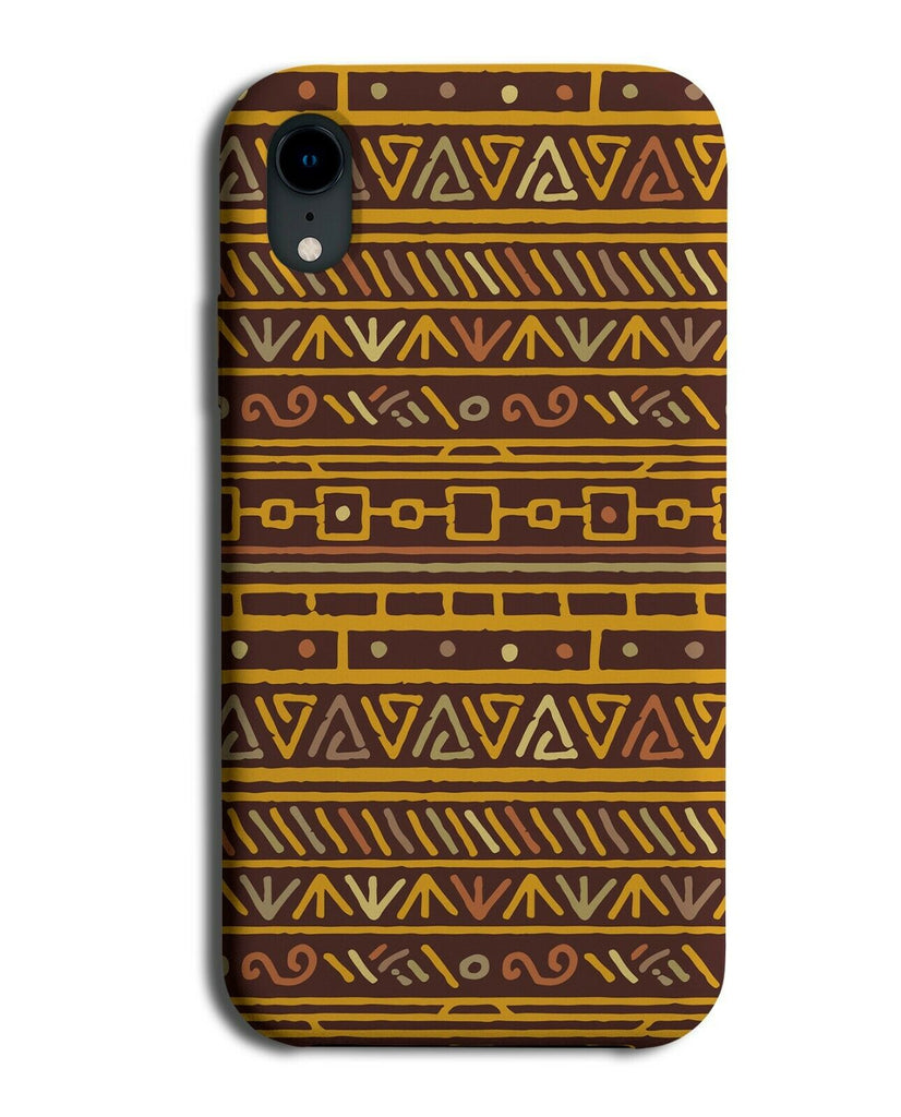 African Tribal Pattern Phone Case Cover Shapes Geometric Africa Nigerian H657