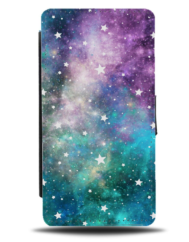 Colourful Galaxy Night Sky Flip Wallet Case Nightsky Galaxies Star Stars AP83