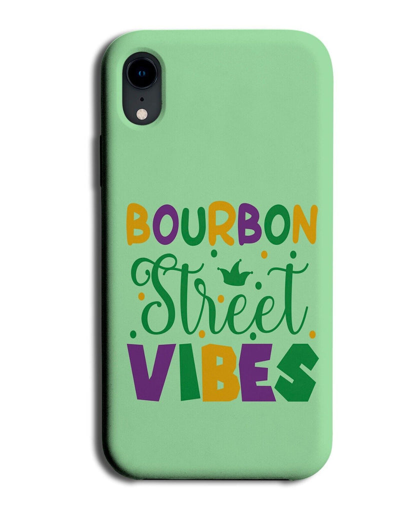 Bourbon Street Vibes Phone Case Cover New Orleans Mardi Gras Mardigras P265