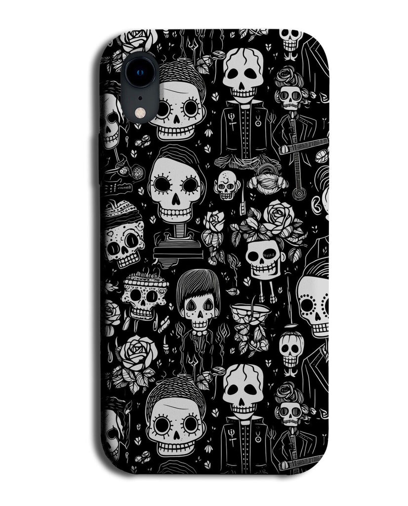 Horror Style Drawings Phone Case Cover Emo Gothic Goth Cartoons Cartoon CY39