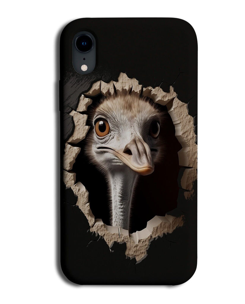 Funny Emu Head Phone Case Cover Emus Bird Novelty 3D Design Print Picture DE99