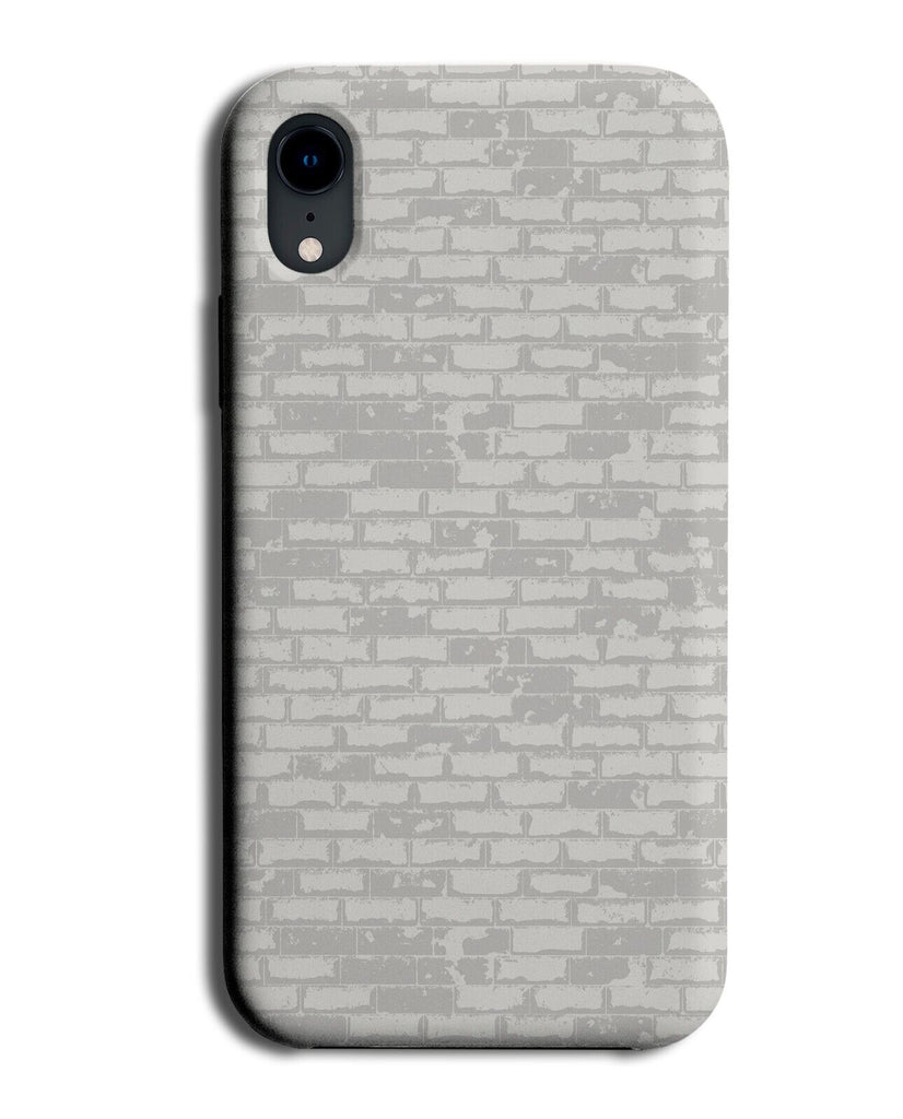 White Stone Wall Bricks Phone Case Cover Brick Stonewall Wall Design Patern CH19
