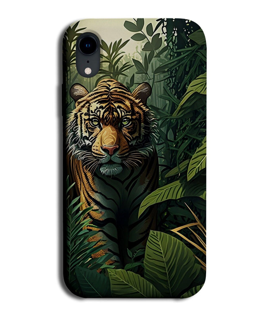 Dark Gothic Style Tiger In The Forest Phone Case Cover Tigers Jungle Goth CS14