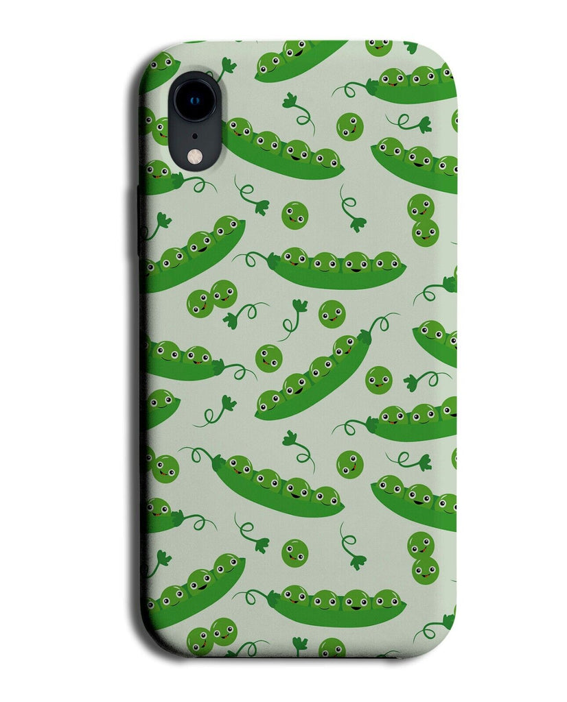 Kawaii Green Peas Phone Case Cover Beans Peas In A Pod Pea Faces Japan P322