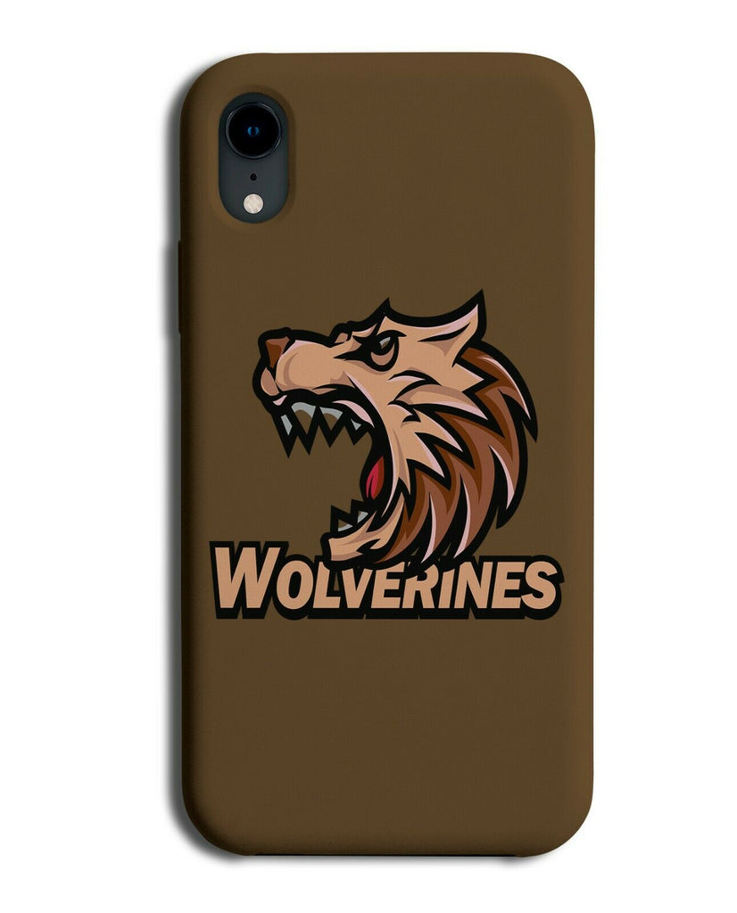 Wolverines Phone Case Cover Wolverine Wolf Werewolf Were Wolf Wolves E513