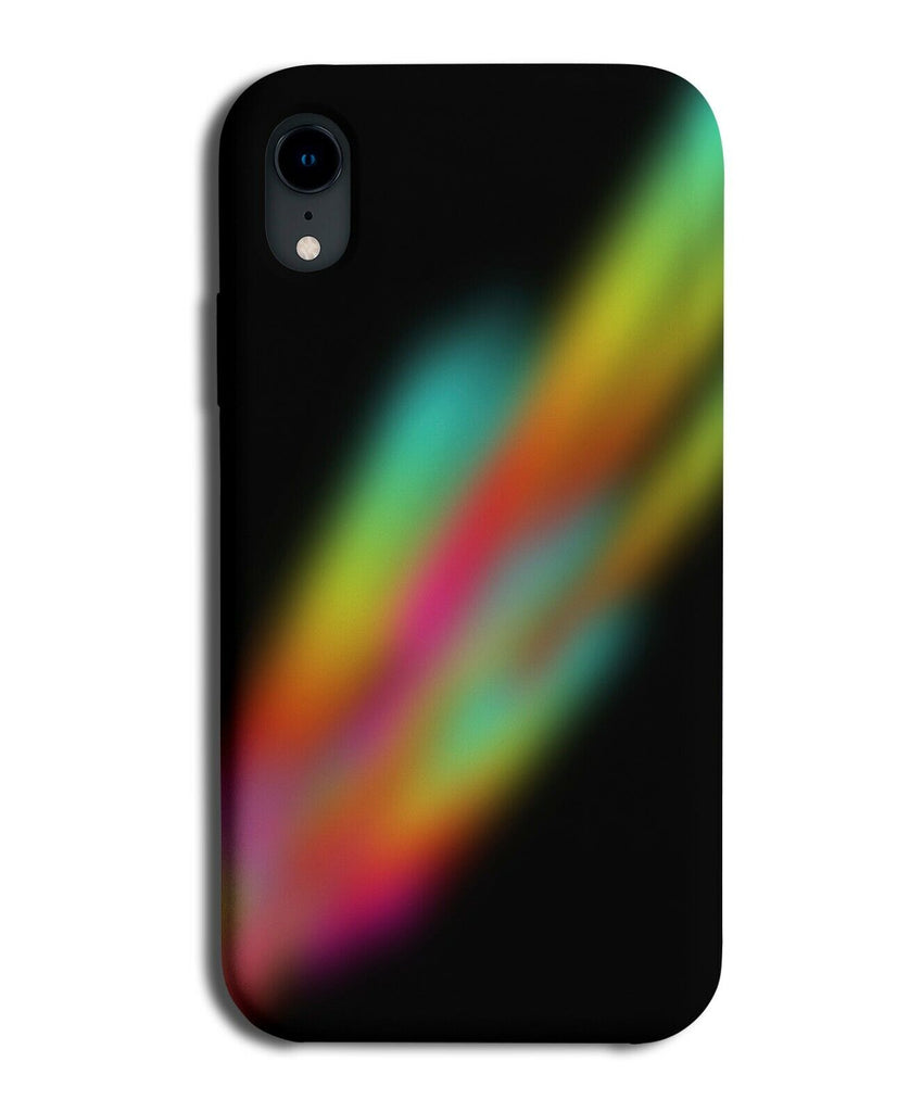 Colourful Night Streaks Phone Case Cover Northern Lights Cartoon Rainbow K200