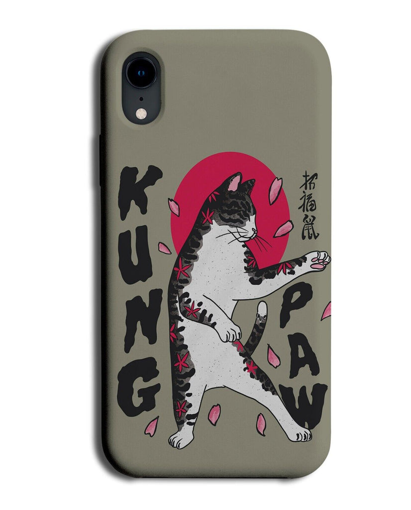 Kung Paw Phone Case Cover Cat Cats Fu Karate Fighter Kitten Fighter Japanes P927