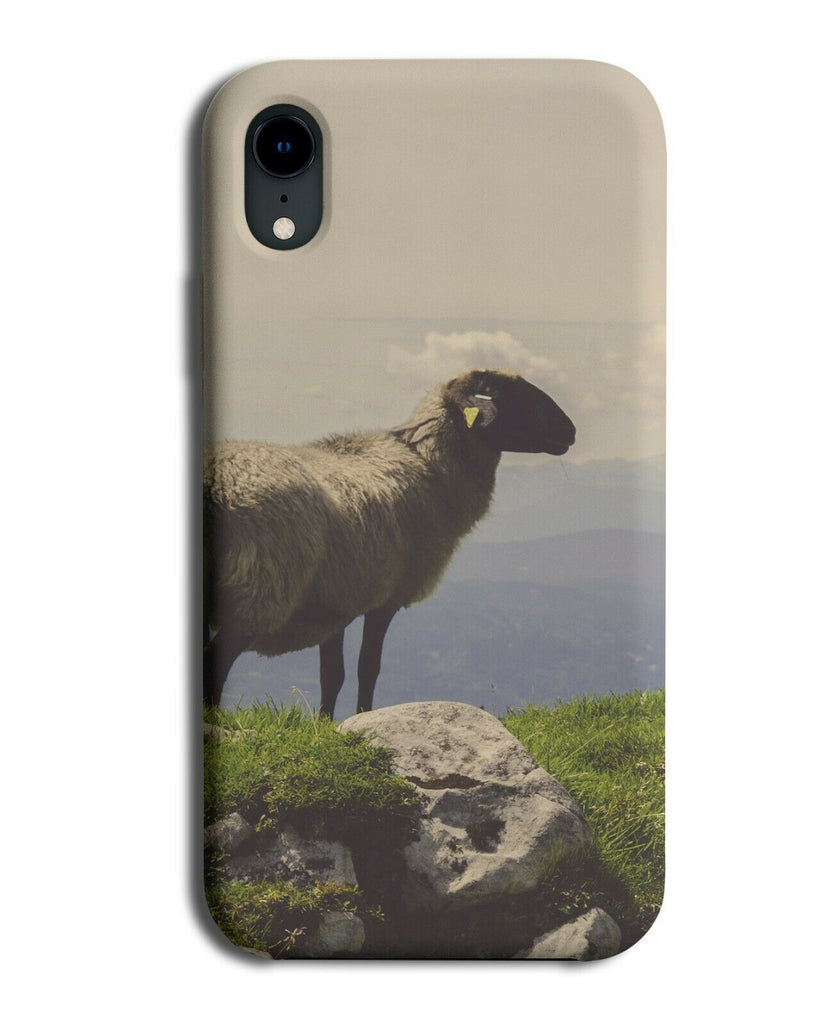 Mountain Sheep Photograph Phone Case Cover Lamb Picture Cliff Ocean G949