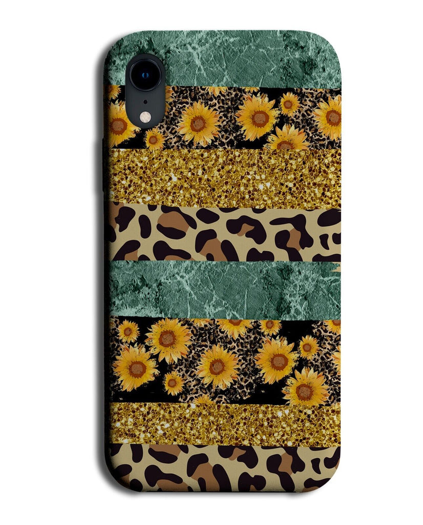 Mix Girls Phone Case Cover Turquoise Marble Gold Printed Glitter Leopard CR06