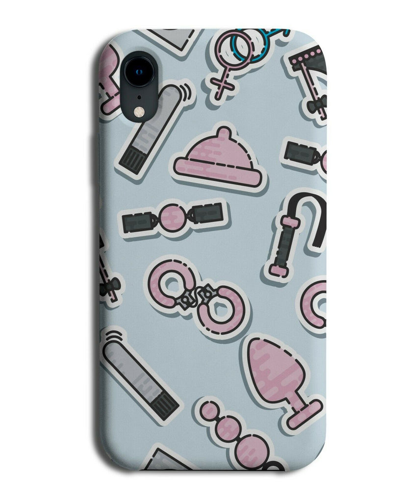 Cartoon Novelty Sex Toy Pattern Phone Case Cover Design Funny Girls Hen Do L037