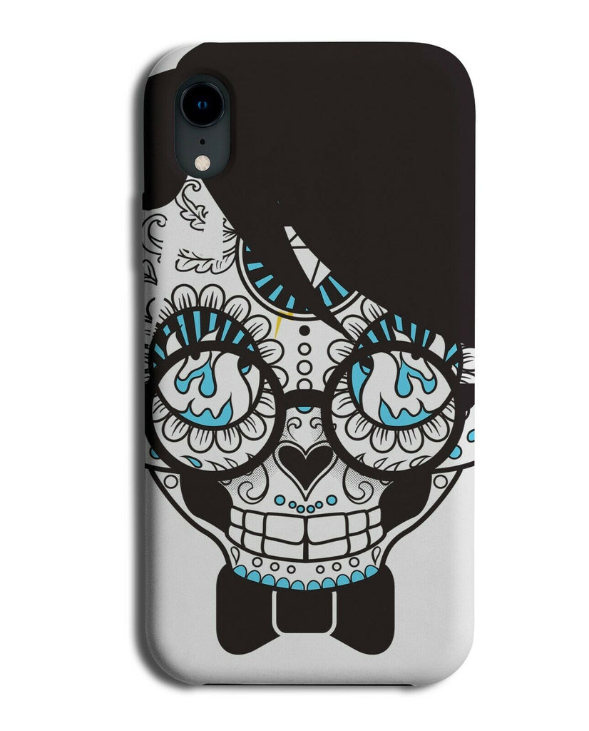 Professor Skull Phone Case Cover Funny Bowtie Bow Tie Hipster Haircut E261