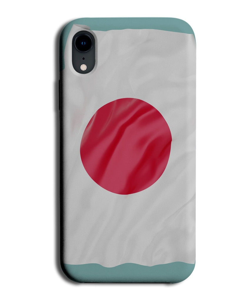 Japan Flag Phone Case Cover Japanese Symbol Spot Asian Tokyo Style Gift Red CY18