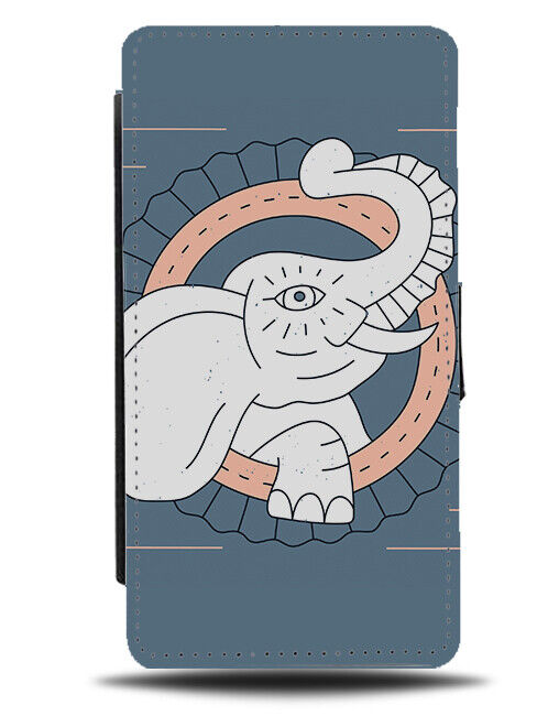Elephant Coming Out The Design Picture Phone Cover Case Face Stylish J321