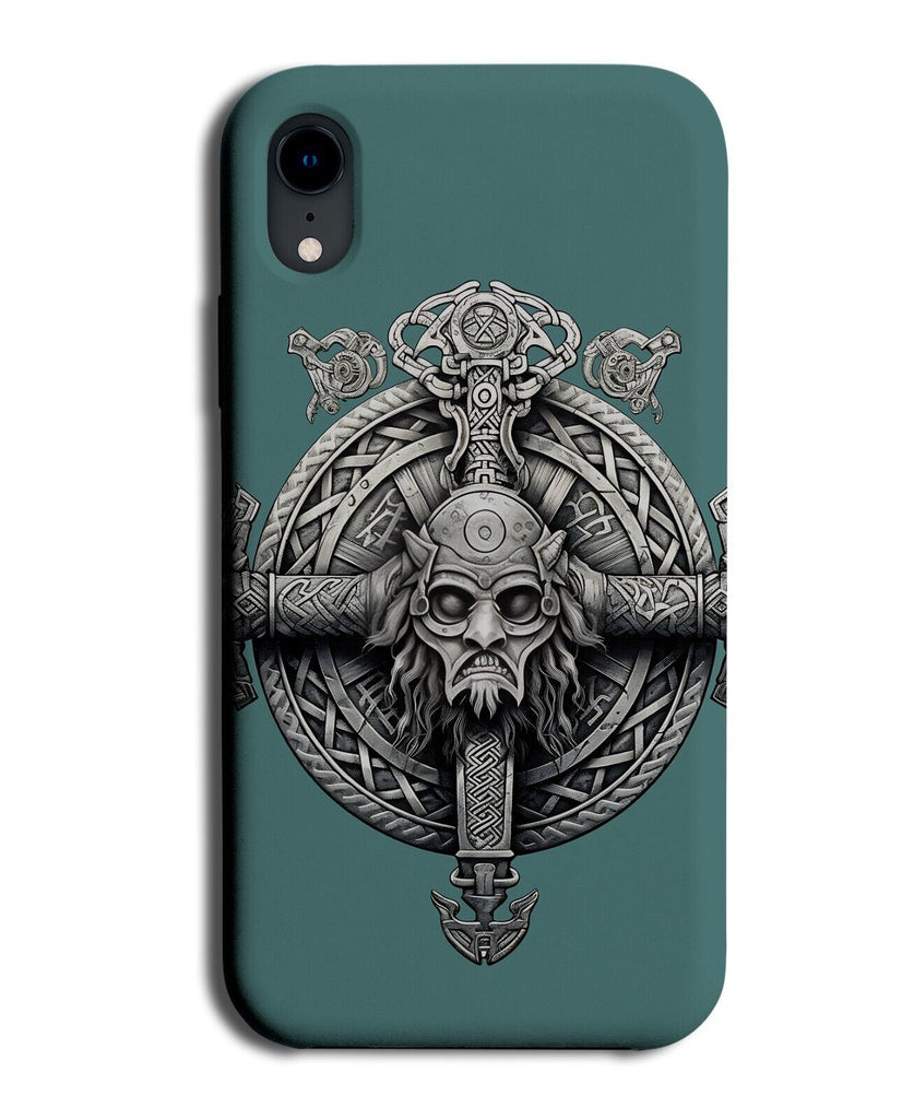 Vikings Shield Phone Case Cover Symbol Logo Viking Style Theme Look Design CT46