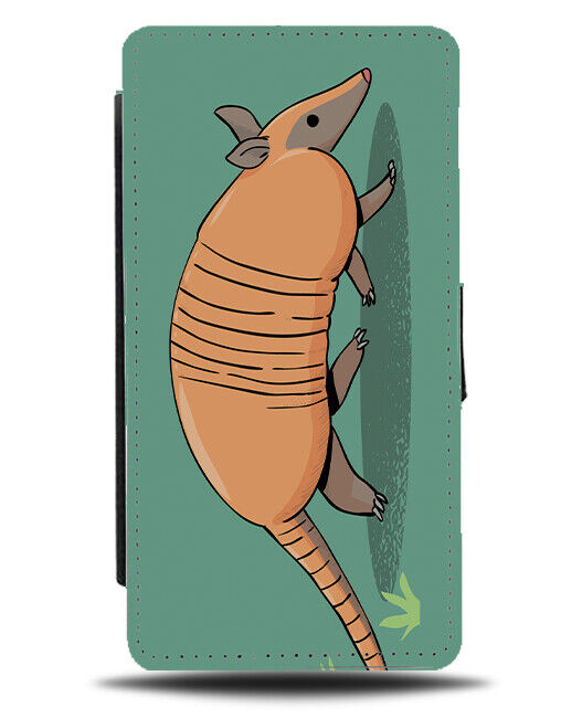 Cartoon Armadillo Flip Wallet Case Armadillos Animal Illustration K875