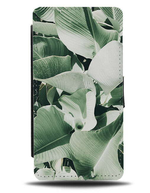 Green Jungle Picture Flip Wallet Case Photo Leaves Leaf Nature Environment G893