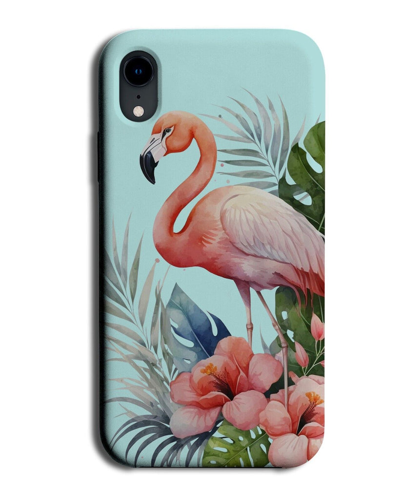 Flamingo Tropical Island Phone Case Cover Flamingos Pink Tropics Jungle BH05