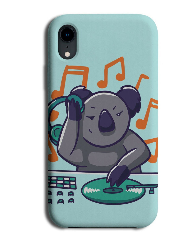 The Koala DJ Phone Case Cover Cartoon Koalas Bear On The Decks Funny Music J678
