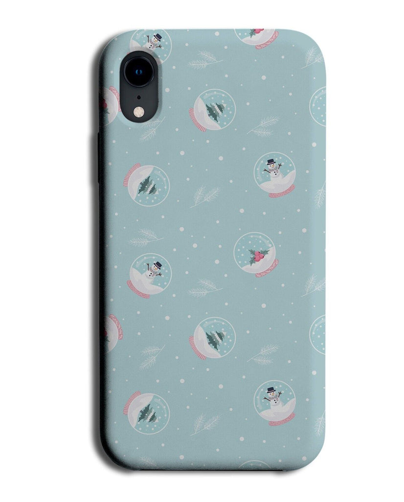 Christmas Snowglobe Pattern Phone Case Cover Snowglobes Snow Globes Globe BI60