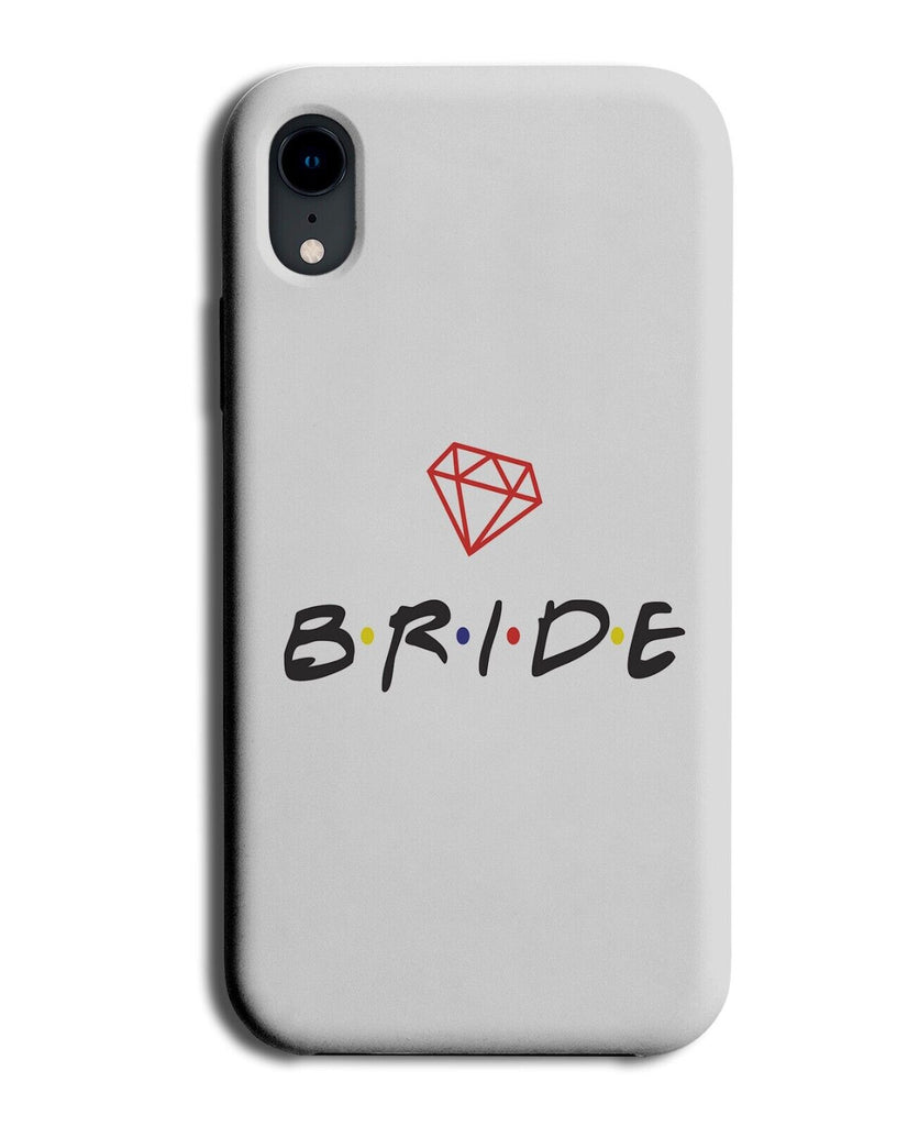 Bride Phone Case Cover Bachelorette Hen Do Party Brides Word Wedding White P266