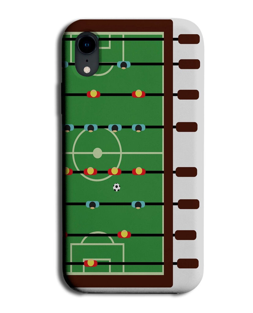 Tabletop Football Phone Case Cover Table Top Players Foosball Style Design BK85