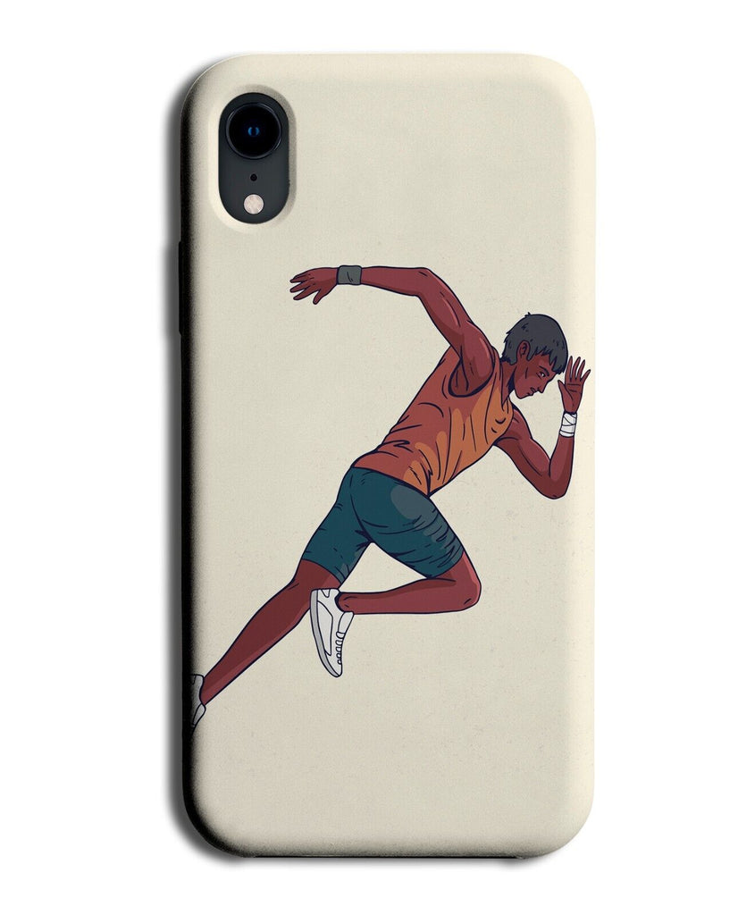 Sprinter Phone Case Cover Sprinting Runner Running Sports Run Athletics P170