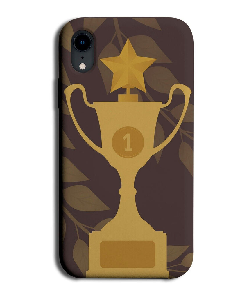 1st Place Prize Phone Case Cover First Winner Trophy Award Gold Golden 1 Q443