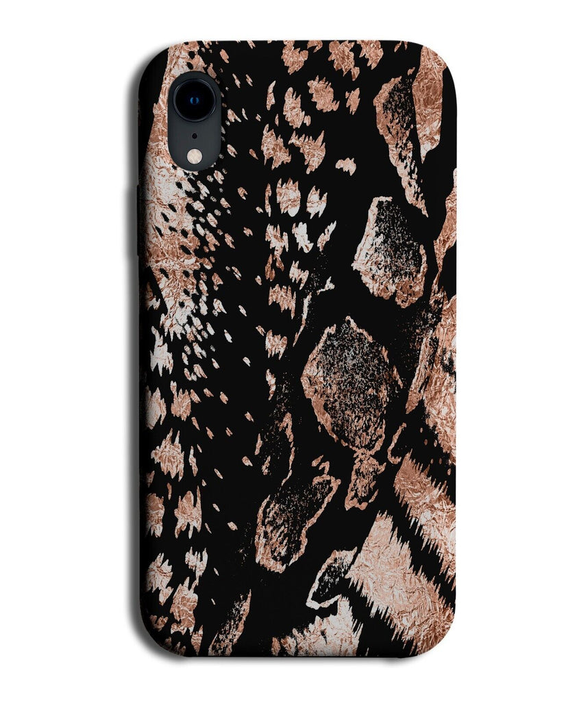 Rose Gold Cheetah Spots Phone Case Cover Leopards Animal Skin Print Girls CM48