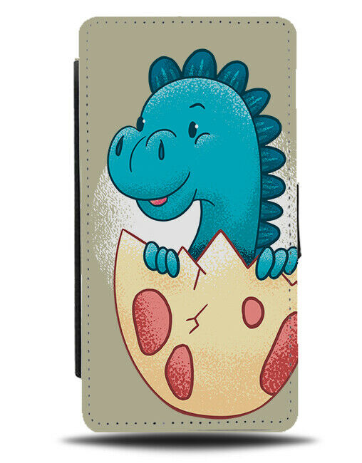 Hatching Dinosaur Egg Phone Cover Case Dinosaurs Eggs Hatched Baby Tiny J189