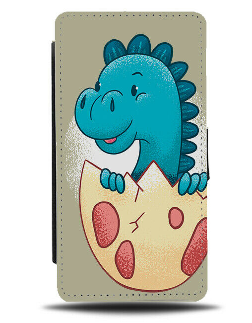 Hatching Dinosaur Egg Phone Cover Case Dinosaurs Eggs Hatched Baby Tiny J189