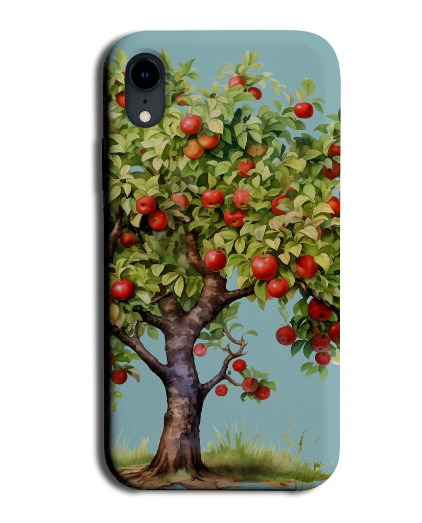 Apple Tree Phone Case Cover Trees Apples Harvest Festival Red Fruit Bushel CY79