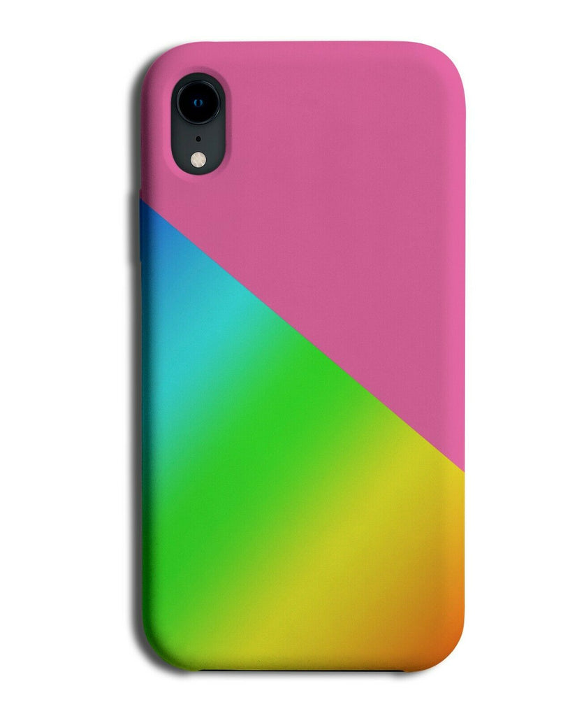Hot Pink and Multicoloured Phone Case Cover Girly Gothic Goth Multicolour i428