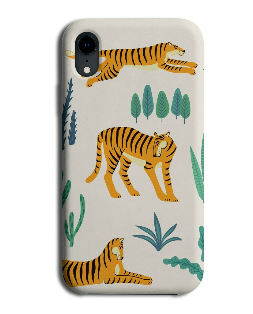 Kids Tiger Pattern Phone Case Cover Children Kiddies Cartoon Storybook Book H027