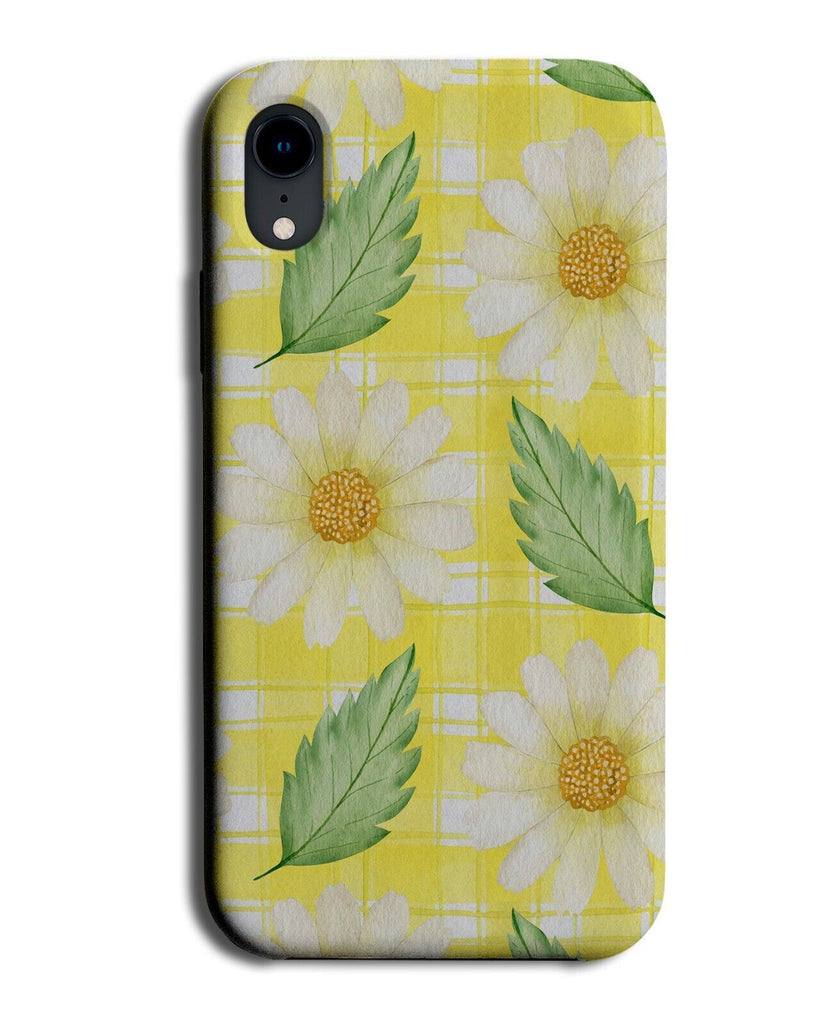 Yellow Daisy Phone Case Cover Daisies Flower Picnic Summer Style Look Q462A