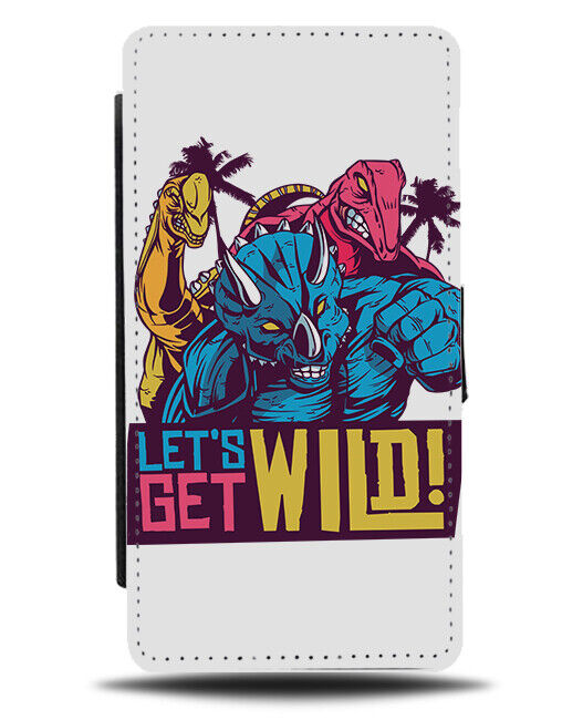 Lets Get Wild! Phone Cover Case Wild Dinosaurs Cartoon Characters Strong J262