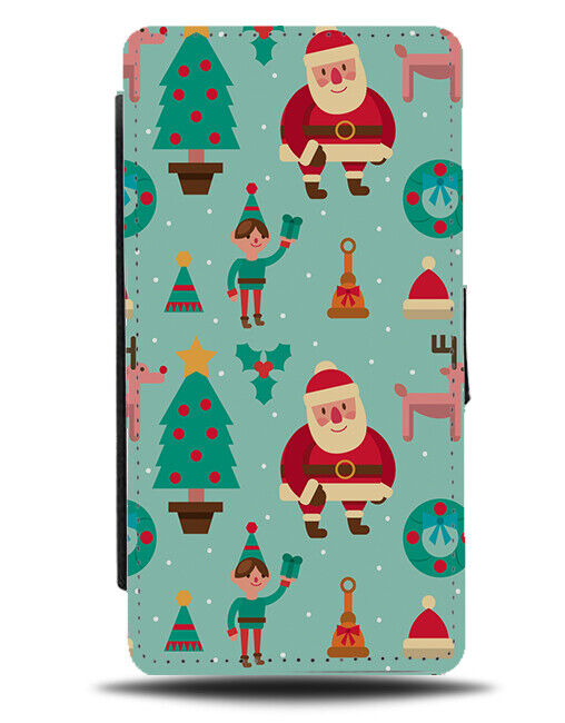 Childrens Story Book Christmas Flip Wallet Case Movie Cartoon Illustration N855