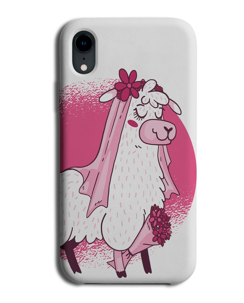 Llama Bride Phone Case Cover Llamas Alpaca Alpacas Wedding Bridal K935