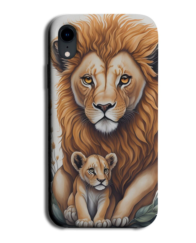 Momma Lion Phone Case Cover Lions Mom Mum Mummy Mommy Animal Design Style BG10