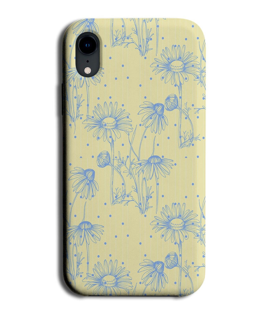 Daisy Chamomile Pattern Phone Case Cover Yellow Flowers Daisies Hamomile AI13