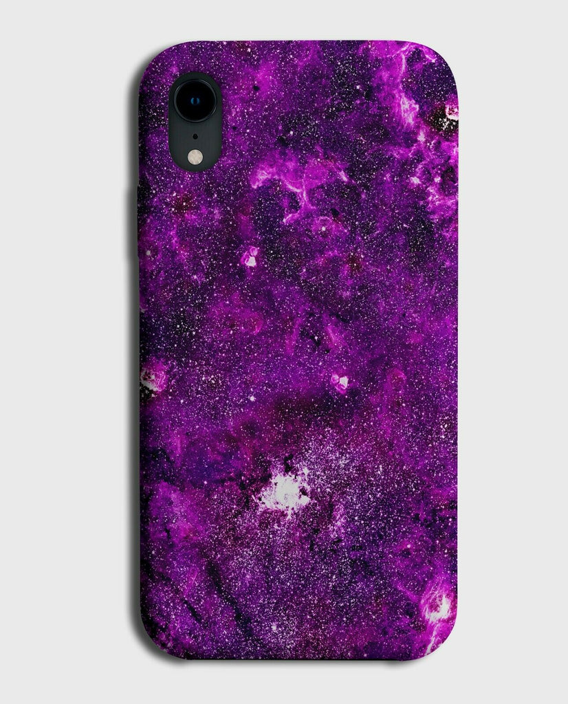 Intense Purple Space Phone Case Cover Stars Lilac Violet Lavender Coloured G376