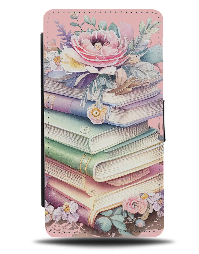 Girls Fairytale Books Flip Wallet Case Fairy Tale Book Girly Womens Story BE84