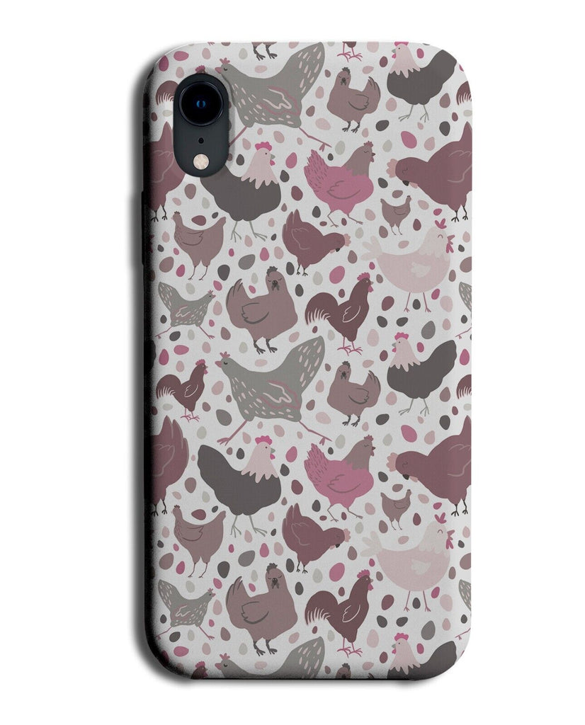 Chicken Coop Pattern Phone Case Cover Chickens Farm Cockerel Roosters Shape Q579