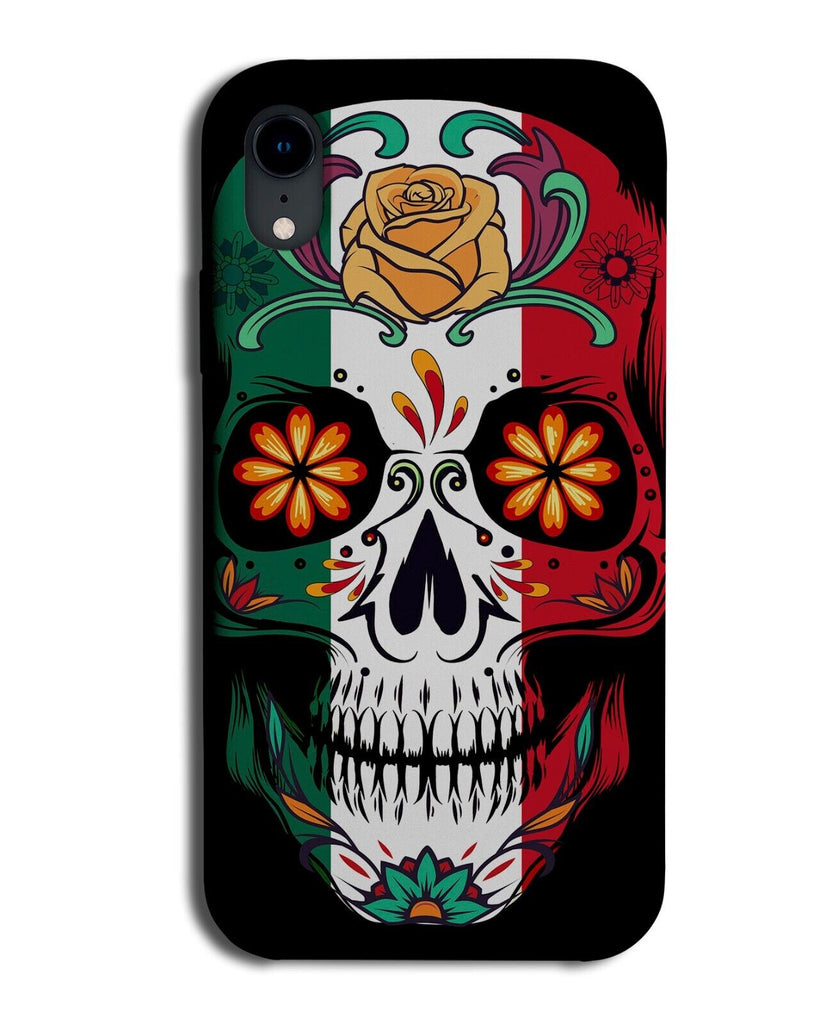 Mexico Coloured Sugar Skull Design Phone Case Cover Style Day Of The Dead BH86