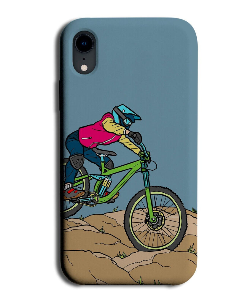 Mountain Biker Phone Case Cover Bike Bikes Mountains Hill Extreme Sports DE29
