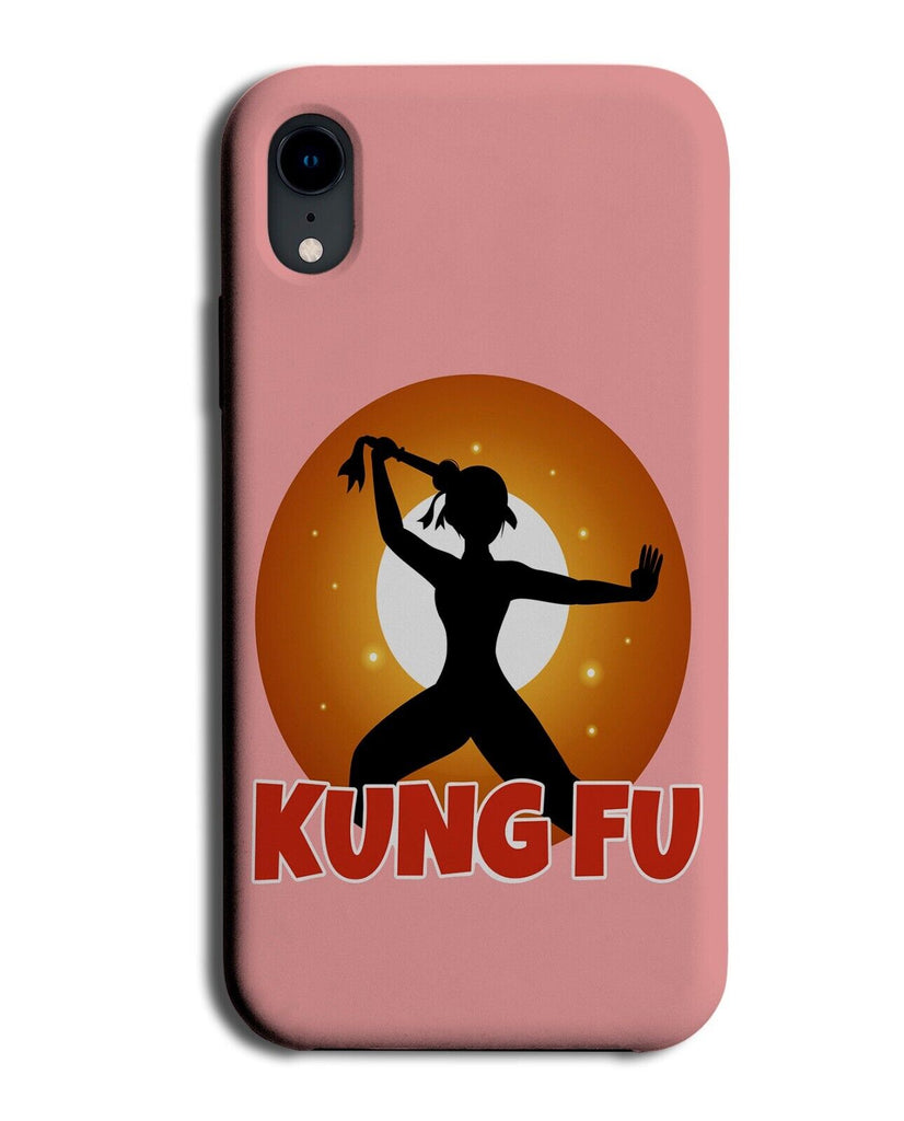 Girls Kung Fu Phone Case Cover Master Girl Womens Woman Pink Girly Karate BH28