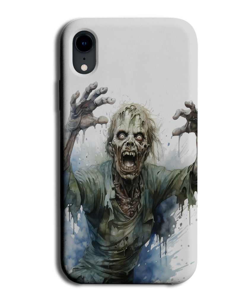 Scary Zombie Halloween Phone Case Cover Zombies Reaching Out Halloween Fun DF91