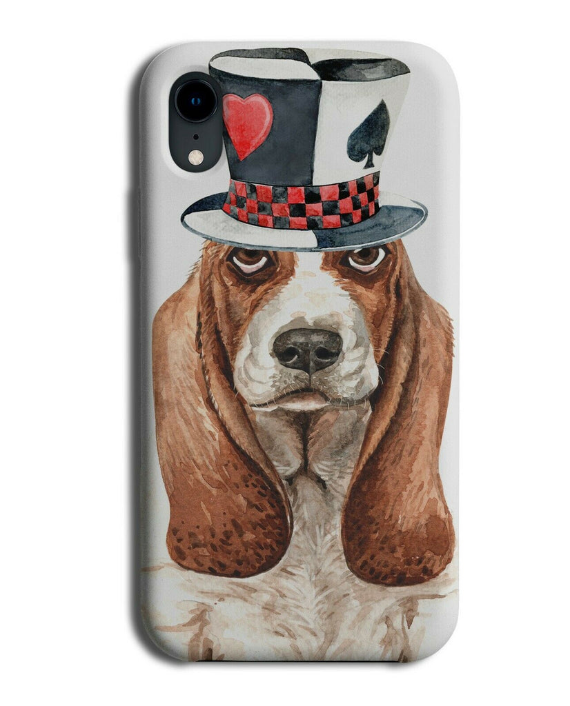 Basset Hound Phone Case Cover Dog Dogs Photo Drawing Oil Painting K490